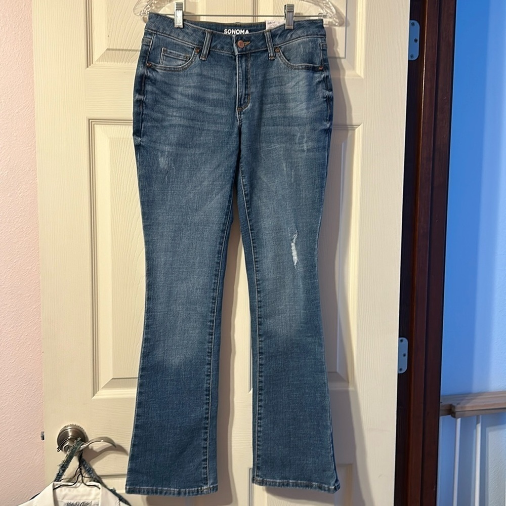 NWT Sonoma Goods For Life Bootcut The Everyday Jean 2